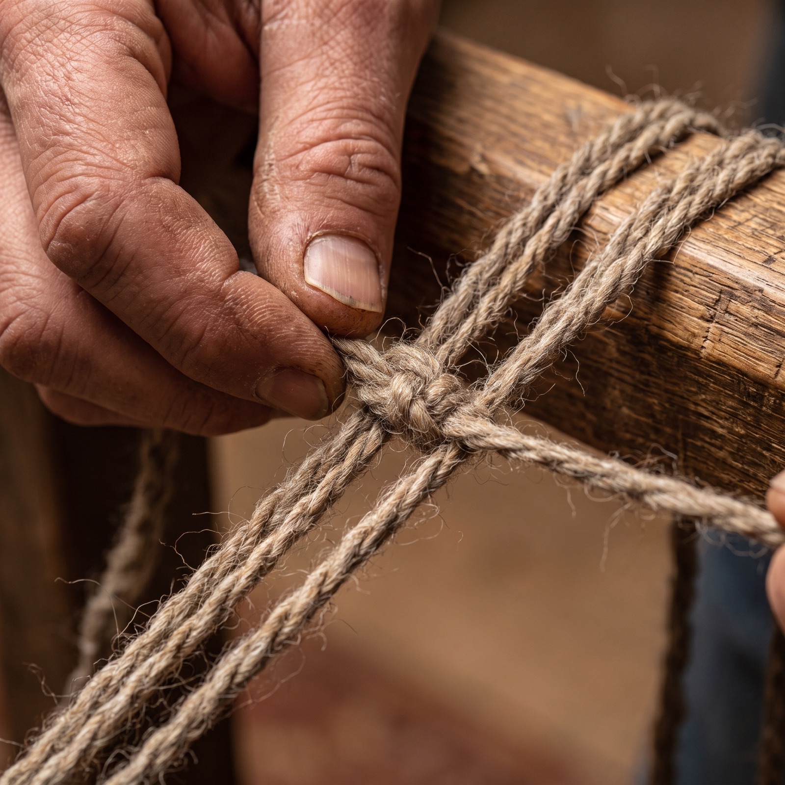Hand Knotting